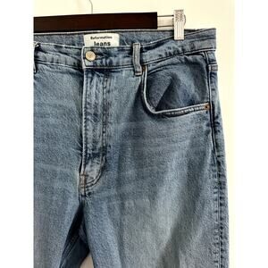 Reformation Jeans Size 31 Liza Ultra High Rise Straight Jeans